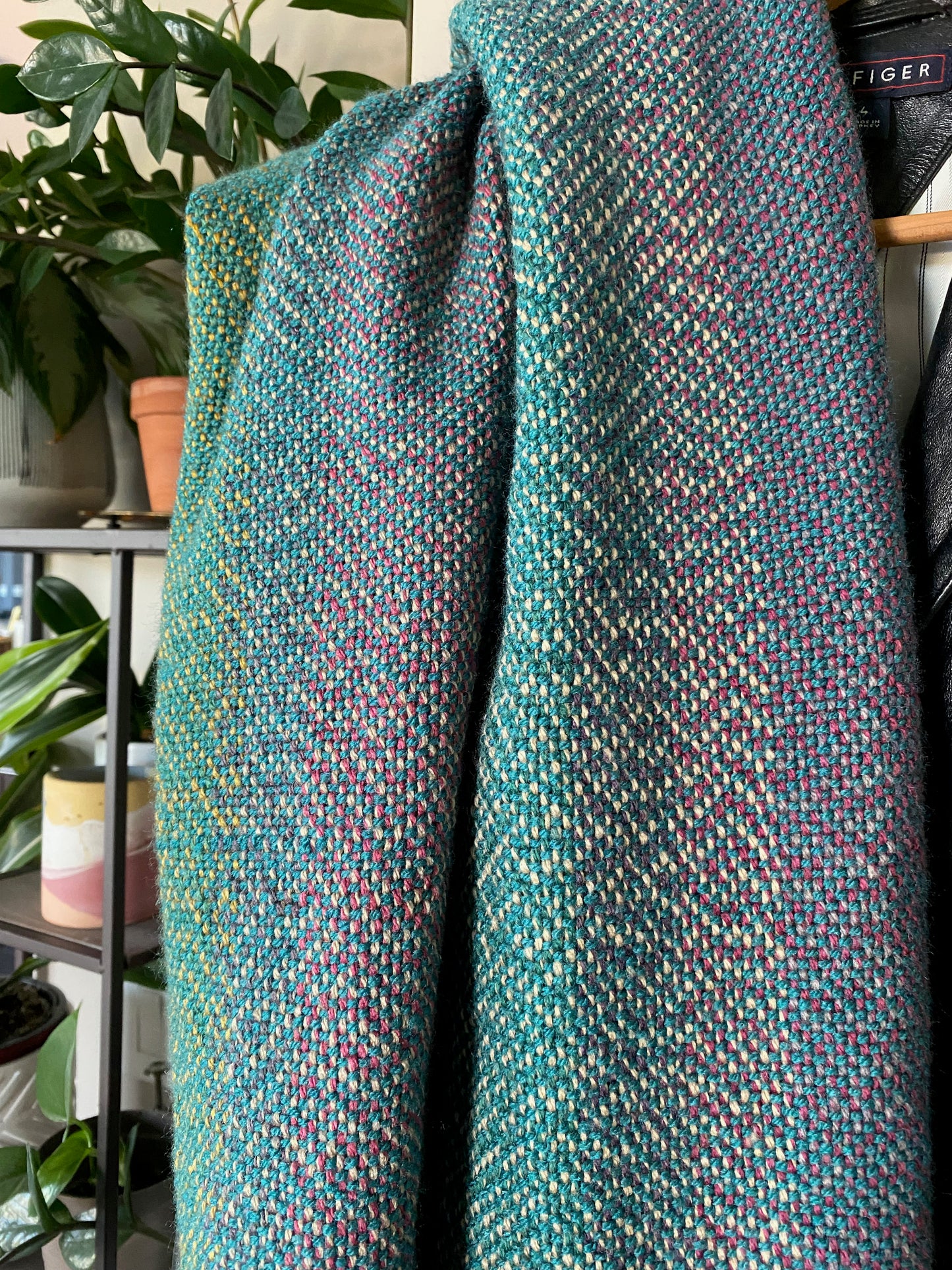 Jeweled Rainbow Blanket Scarf