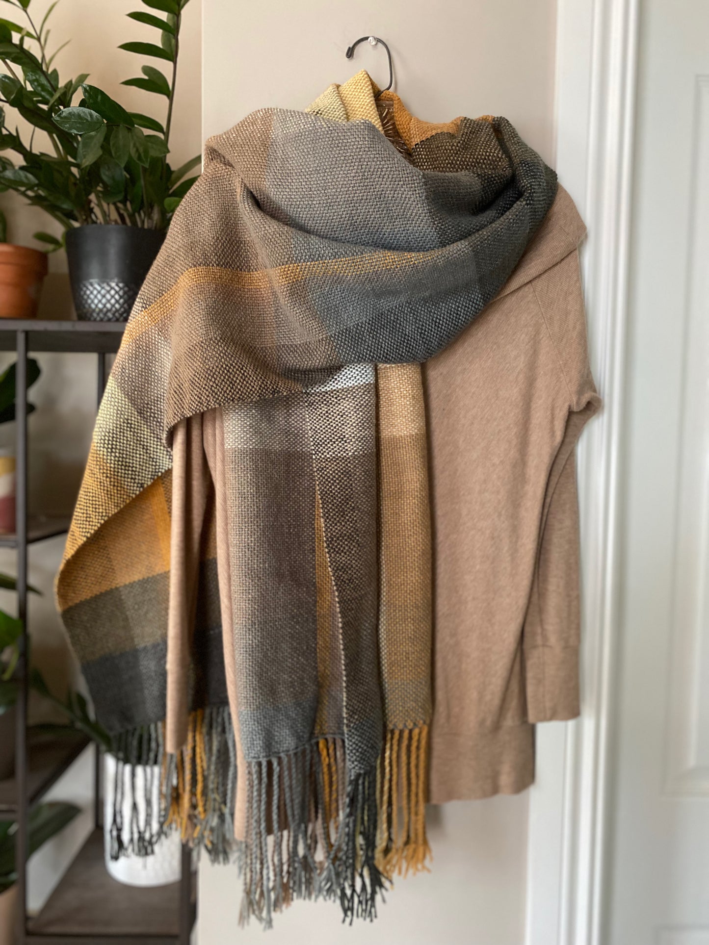 Shadow Gold Blanket Wrap