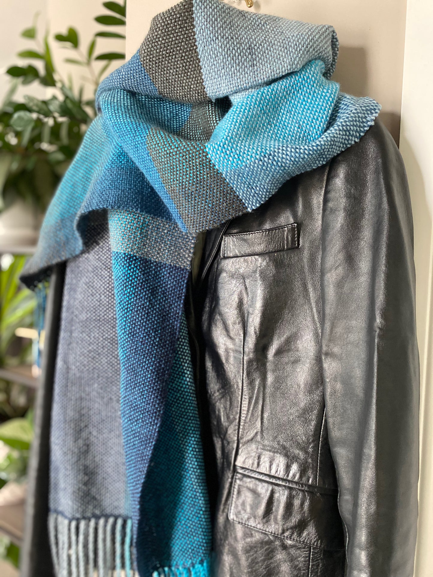 BEVERLY Blue Ombre Scarf