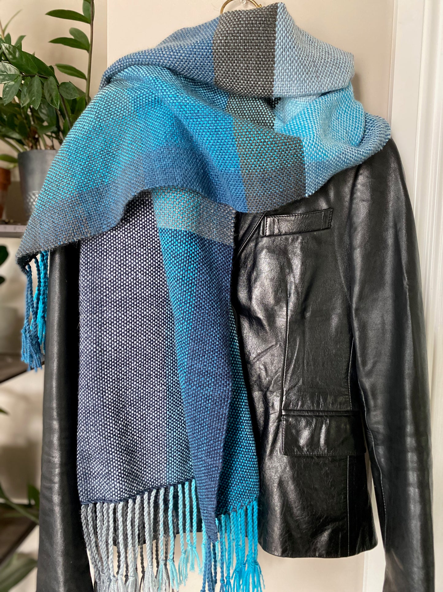 BEVERLY Blue Ombre Scarf