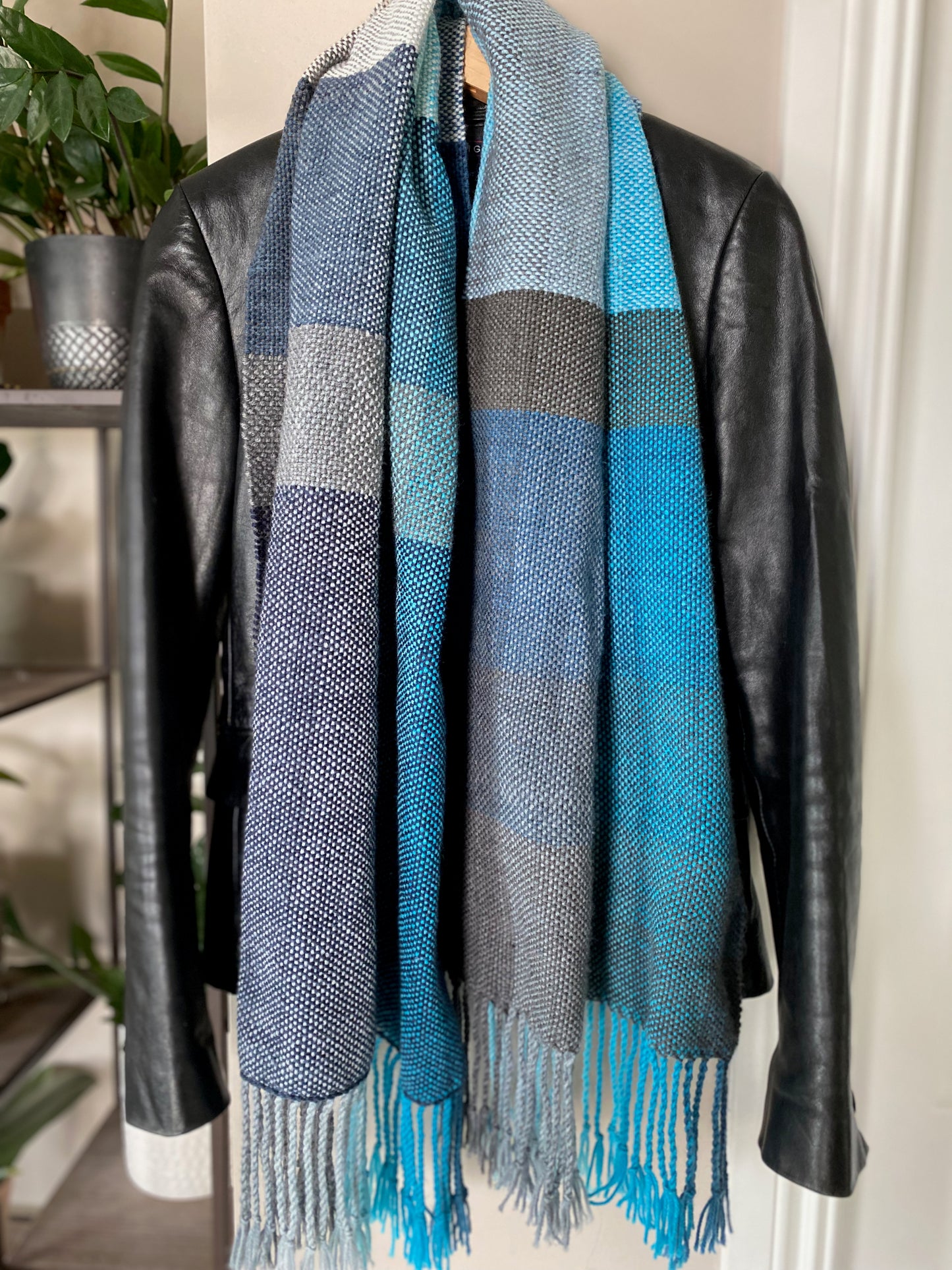 BEVERLY Blue Ombre Scarf