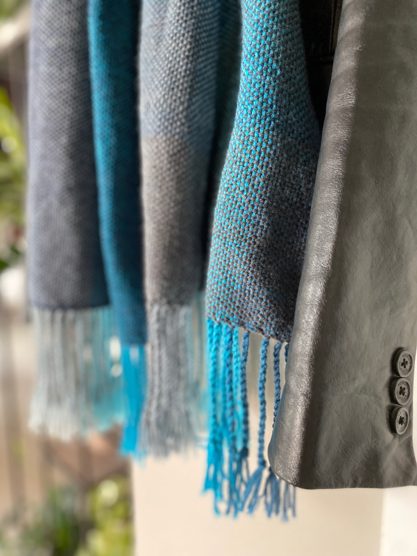 BEVERLY Blue Ombre Scarf