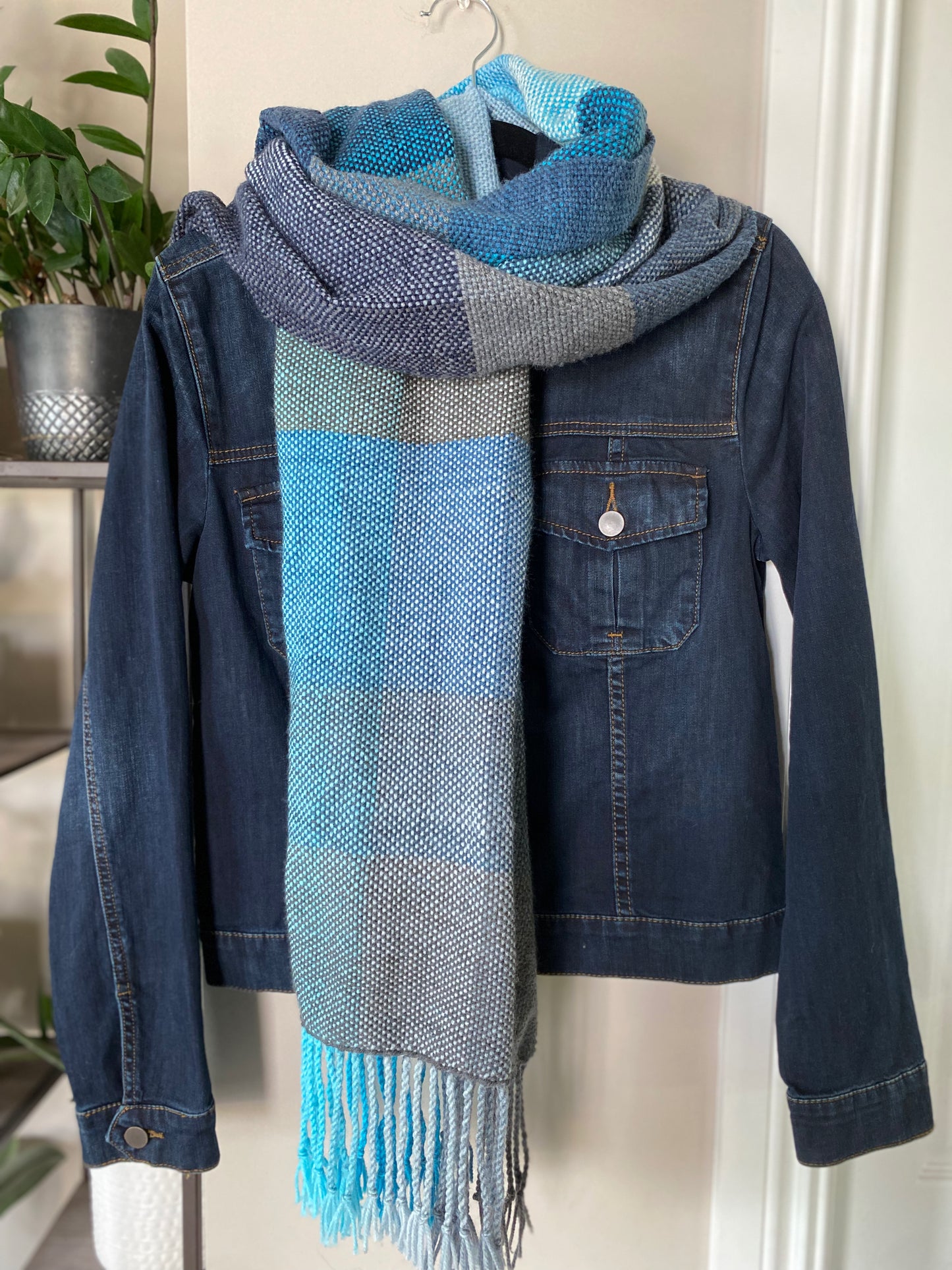 BEVERLY Blue Ombre Scarf