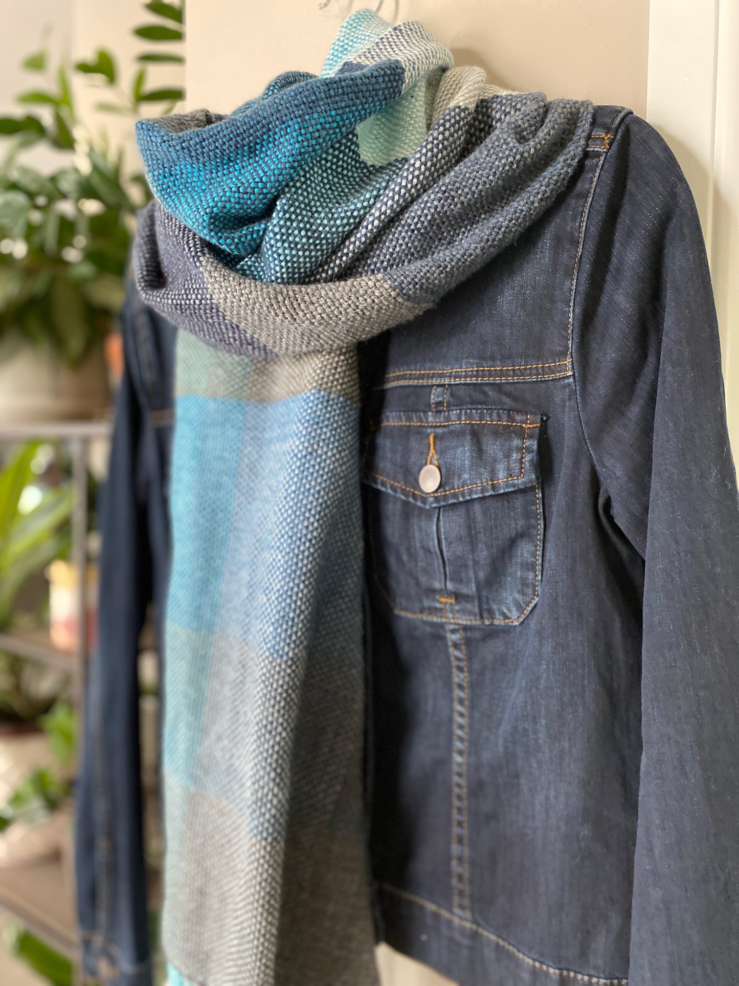 BEVERLY Blue Ombre Scarf