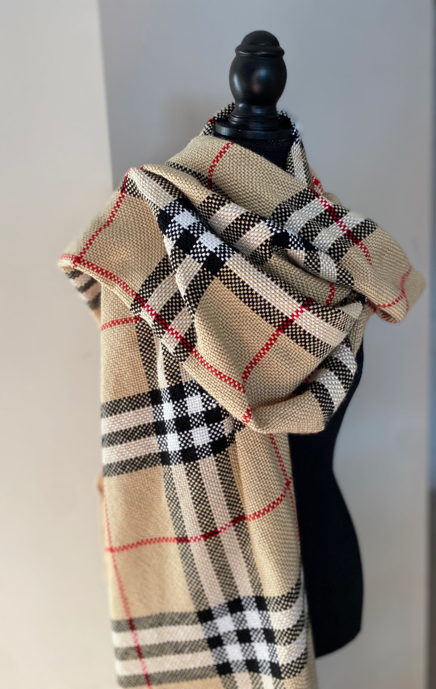 Urban Plaid Blanket Scarf - Shannon