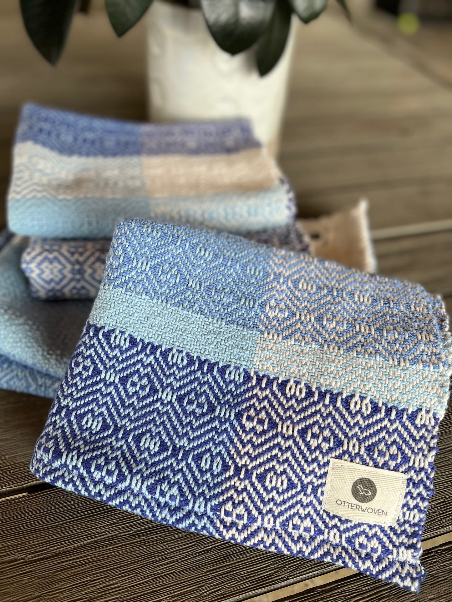 Ocean Twill Organic Cotton Towels - Singles