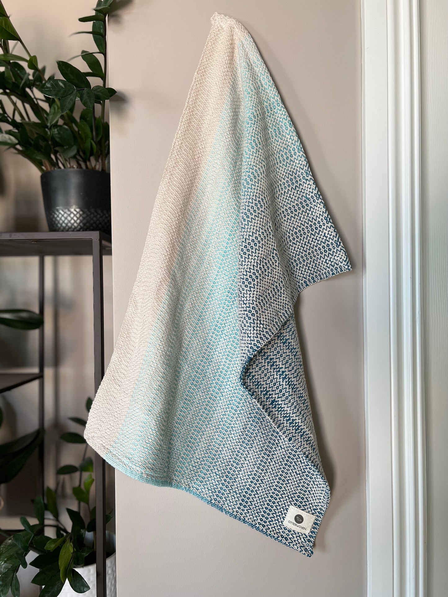 Ocean Gradient Twill Cotton Towels - Singles