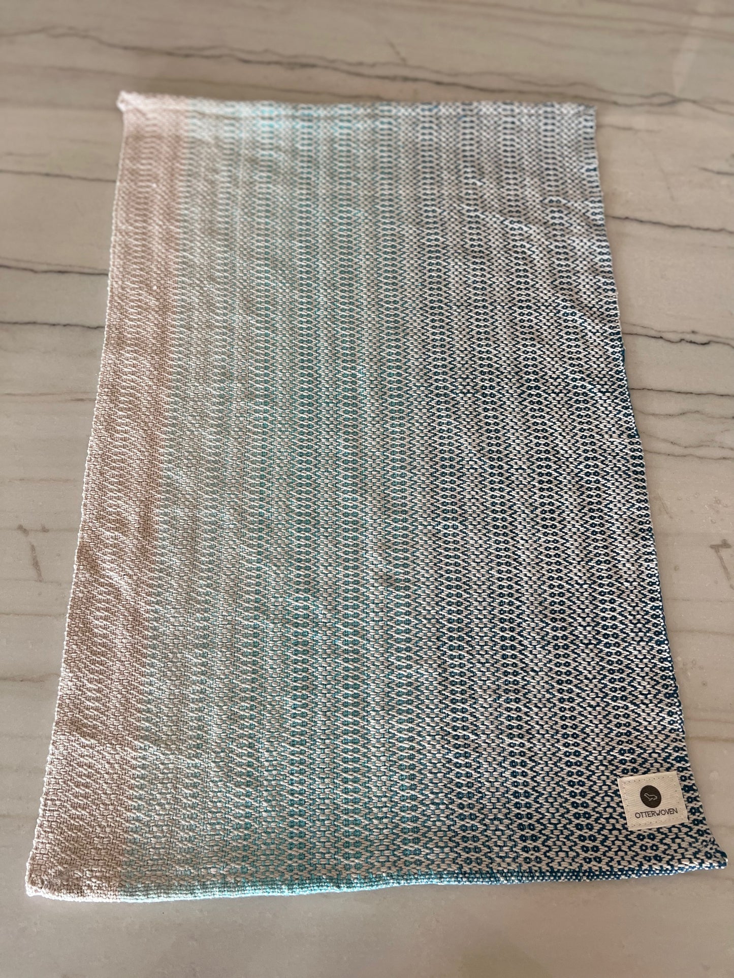 Ocean Gradient Twill Cotton Towels - Singles