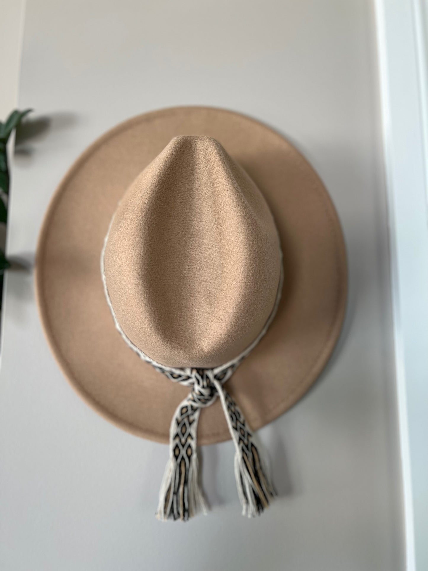 Fedora in Camel - Black Diamond Band