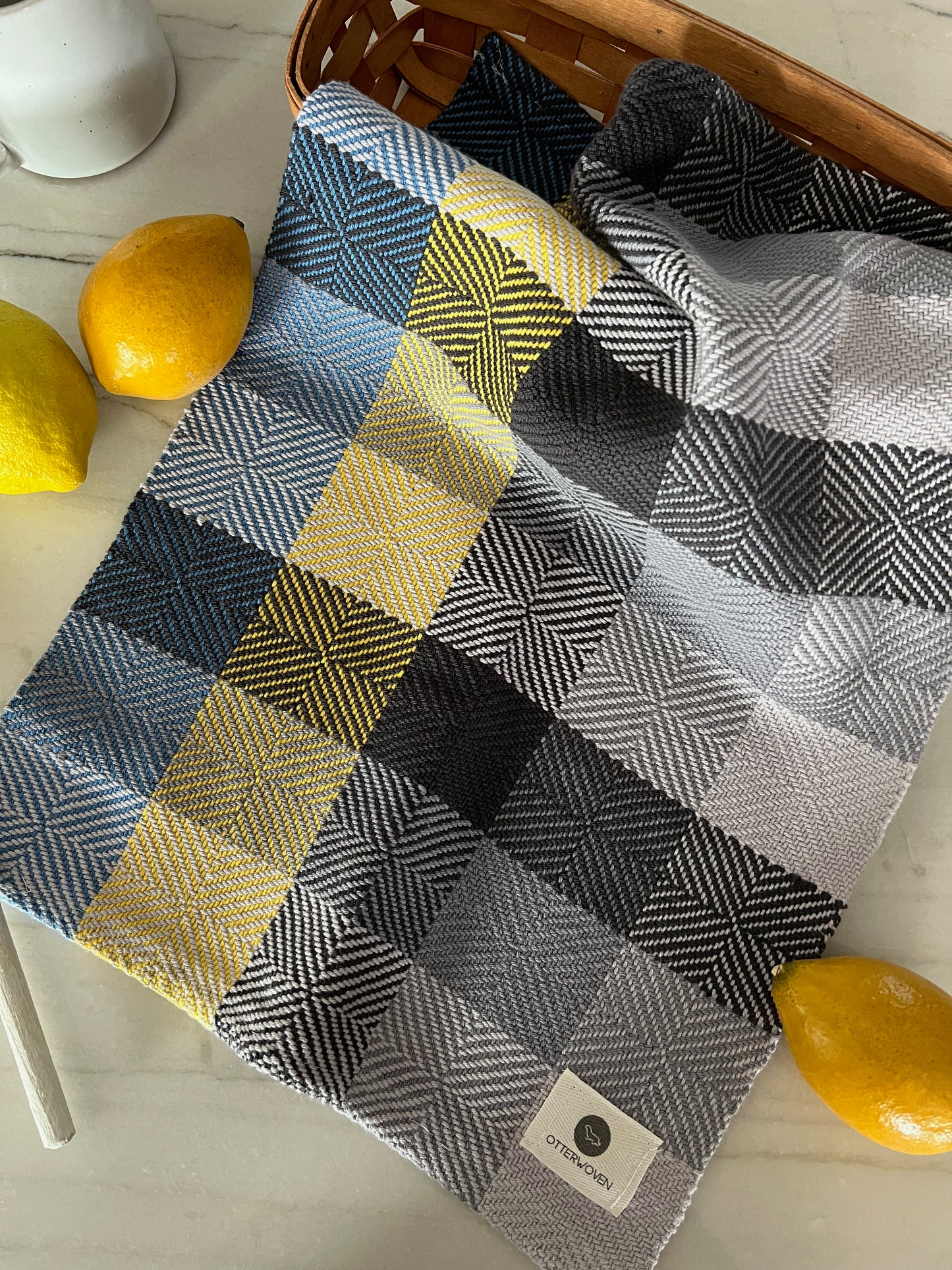 Macaw Twill Checked Cotton Towels