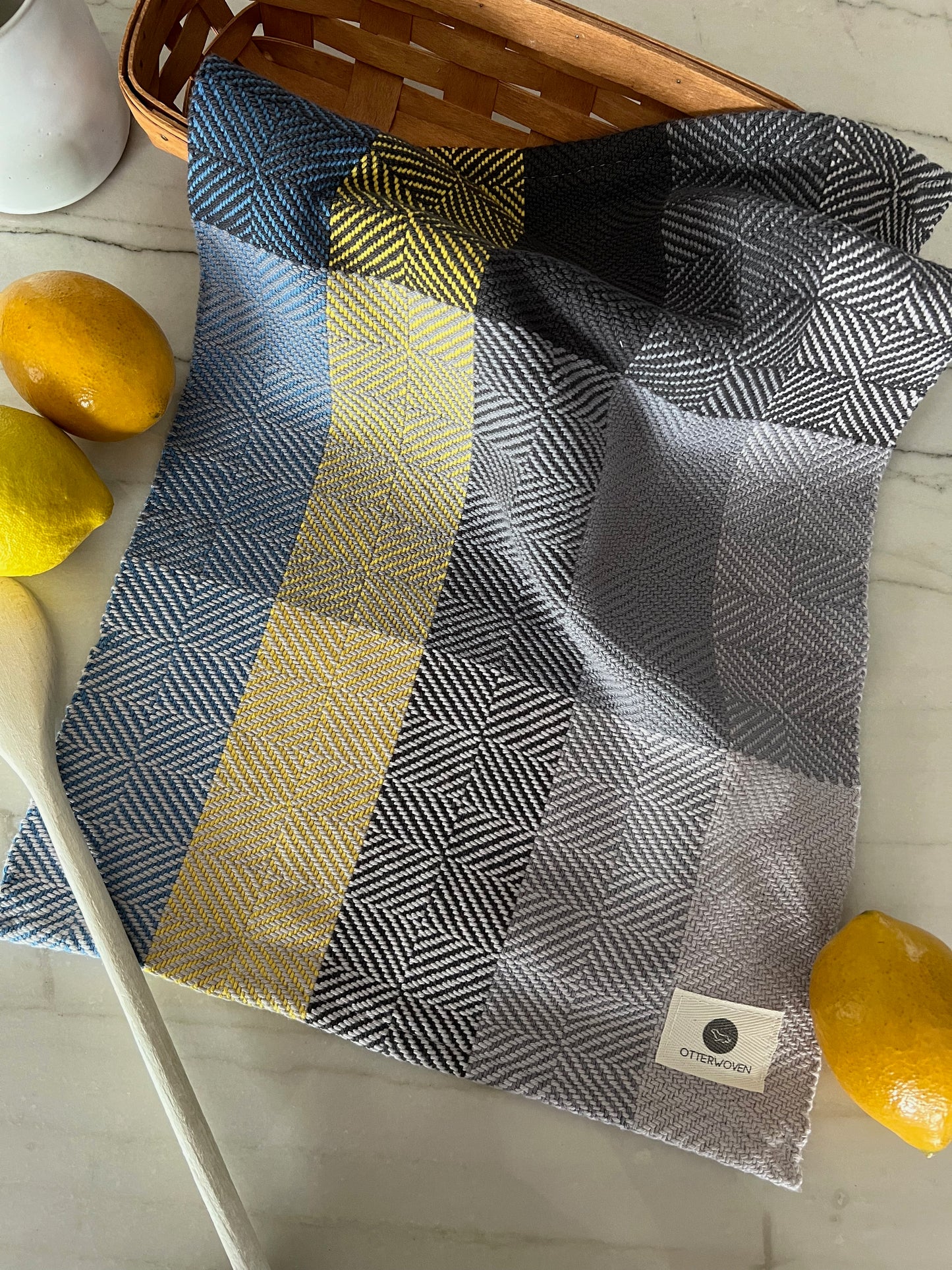 Macaw Twill Checked Cotton Towels