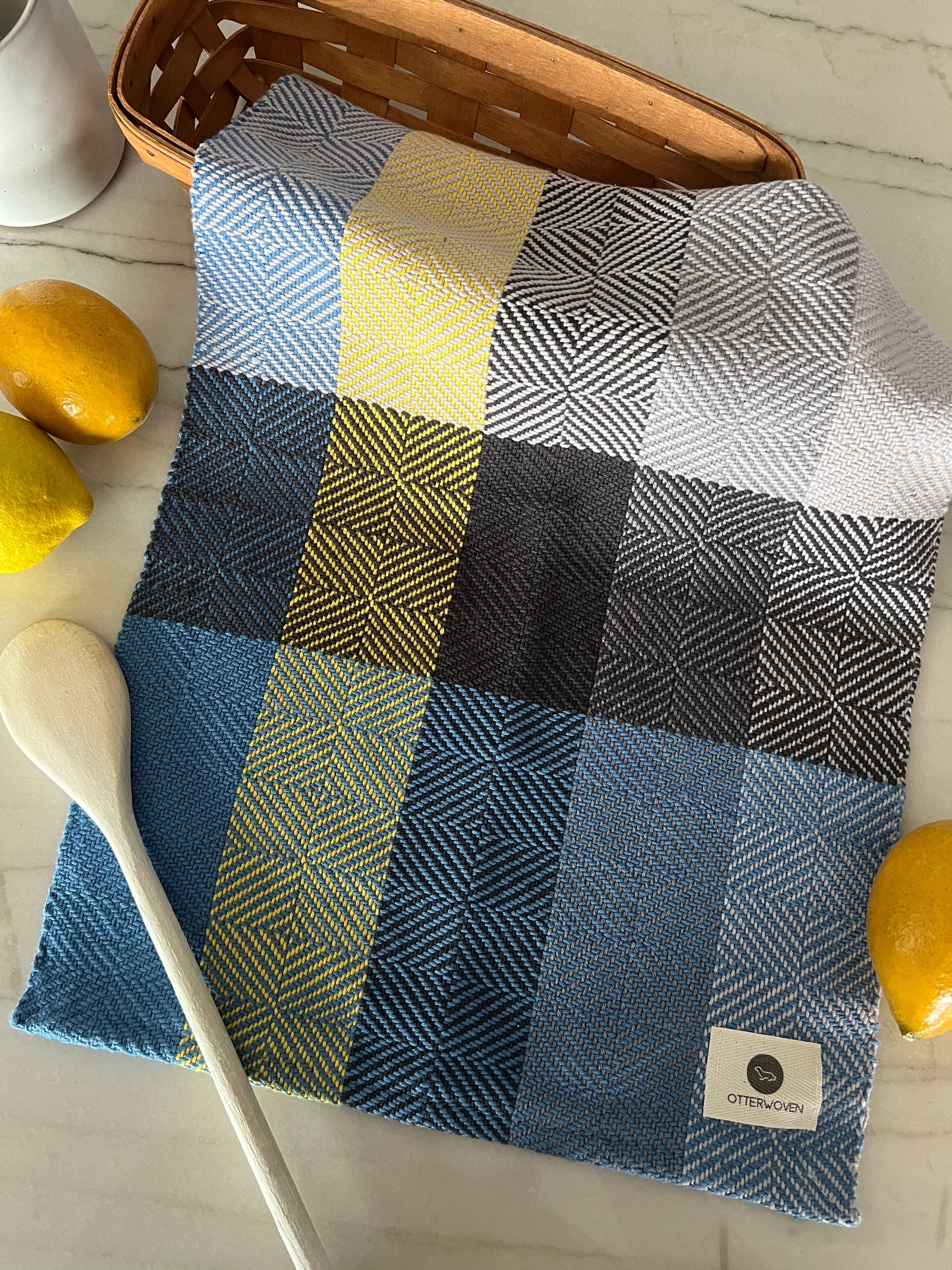 Macaw Twill Checked Cotton Towels