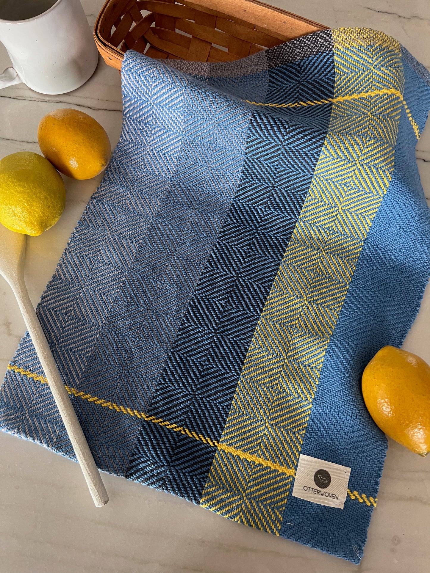 Macaw Twill Checked Cotton Towels