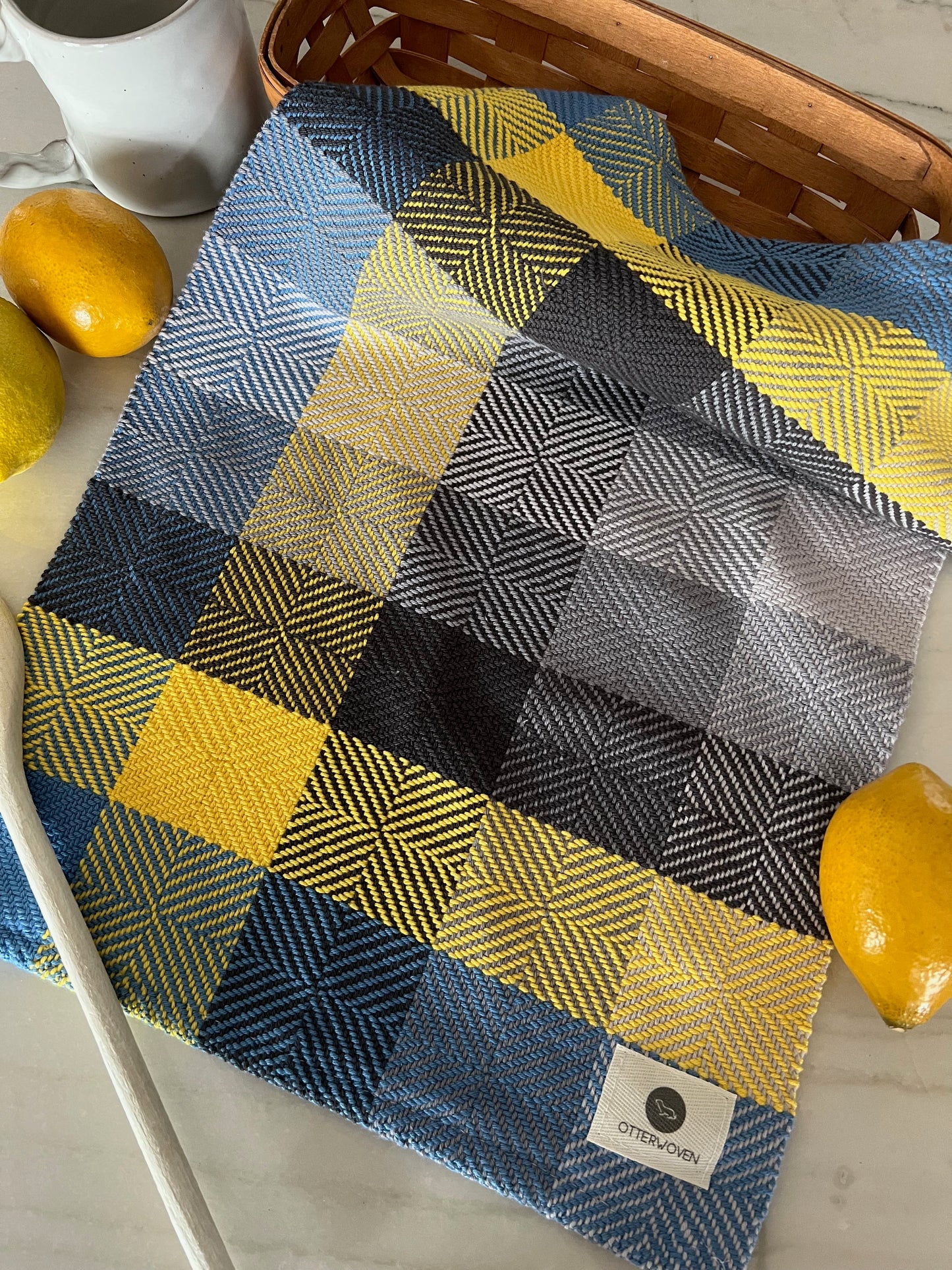 Macaw Twill Checked Cotton Towels