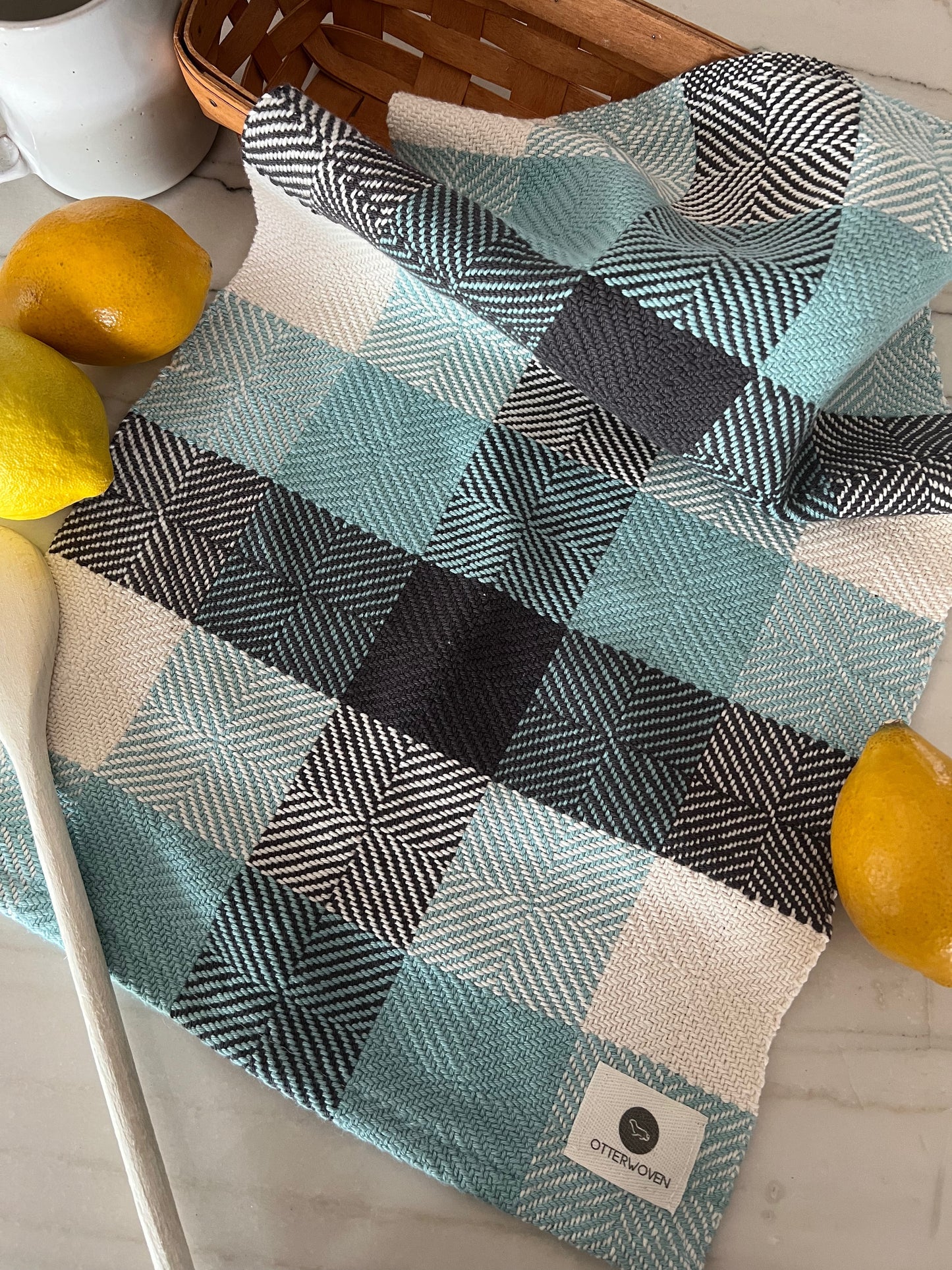 Seabreeze Twill Checked Towels