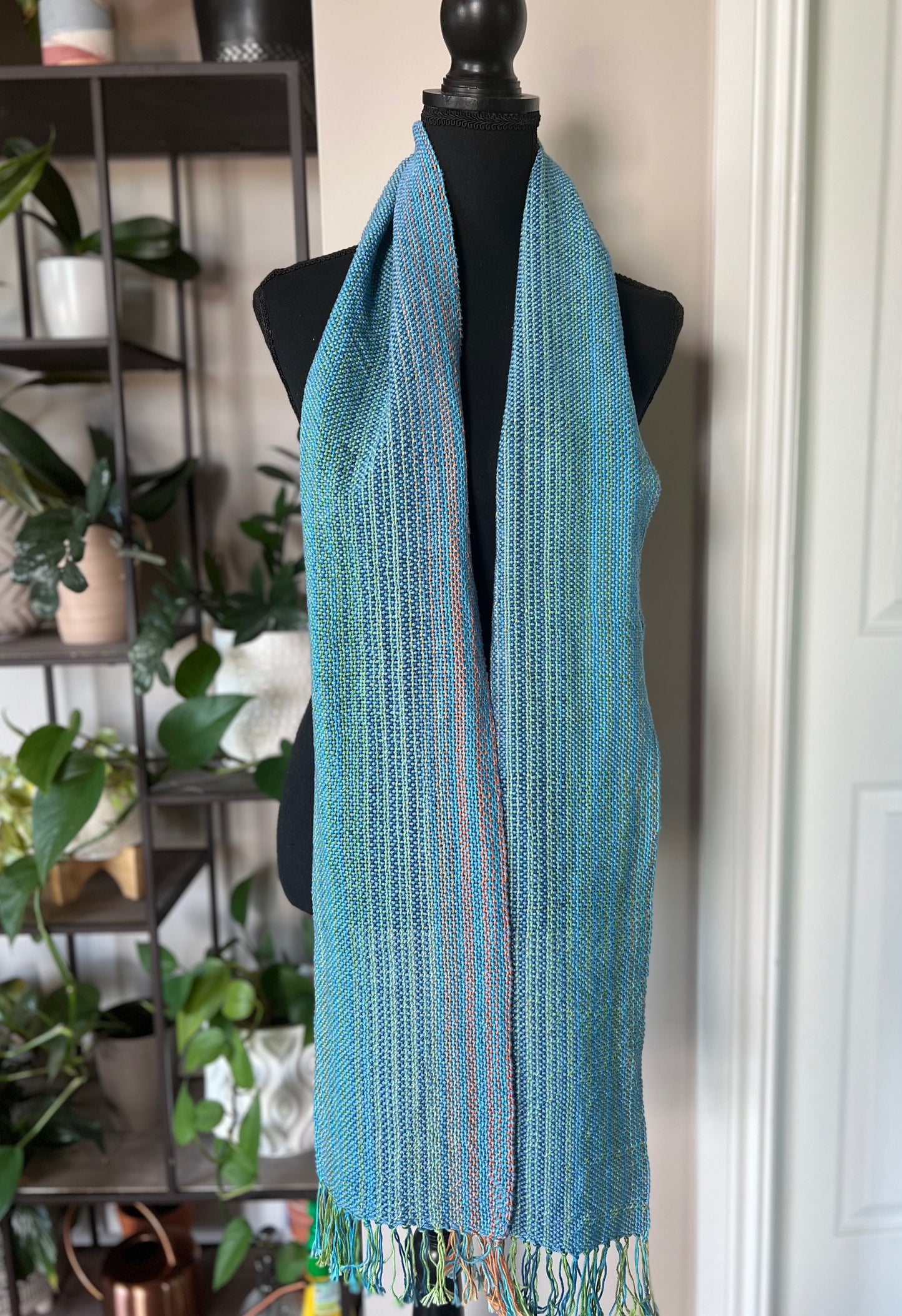 Summer Citrus Cotton Scarf