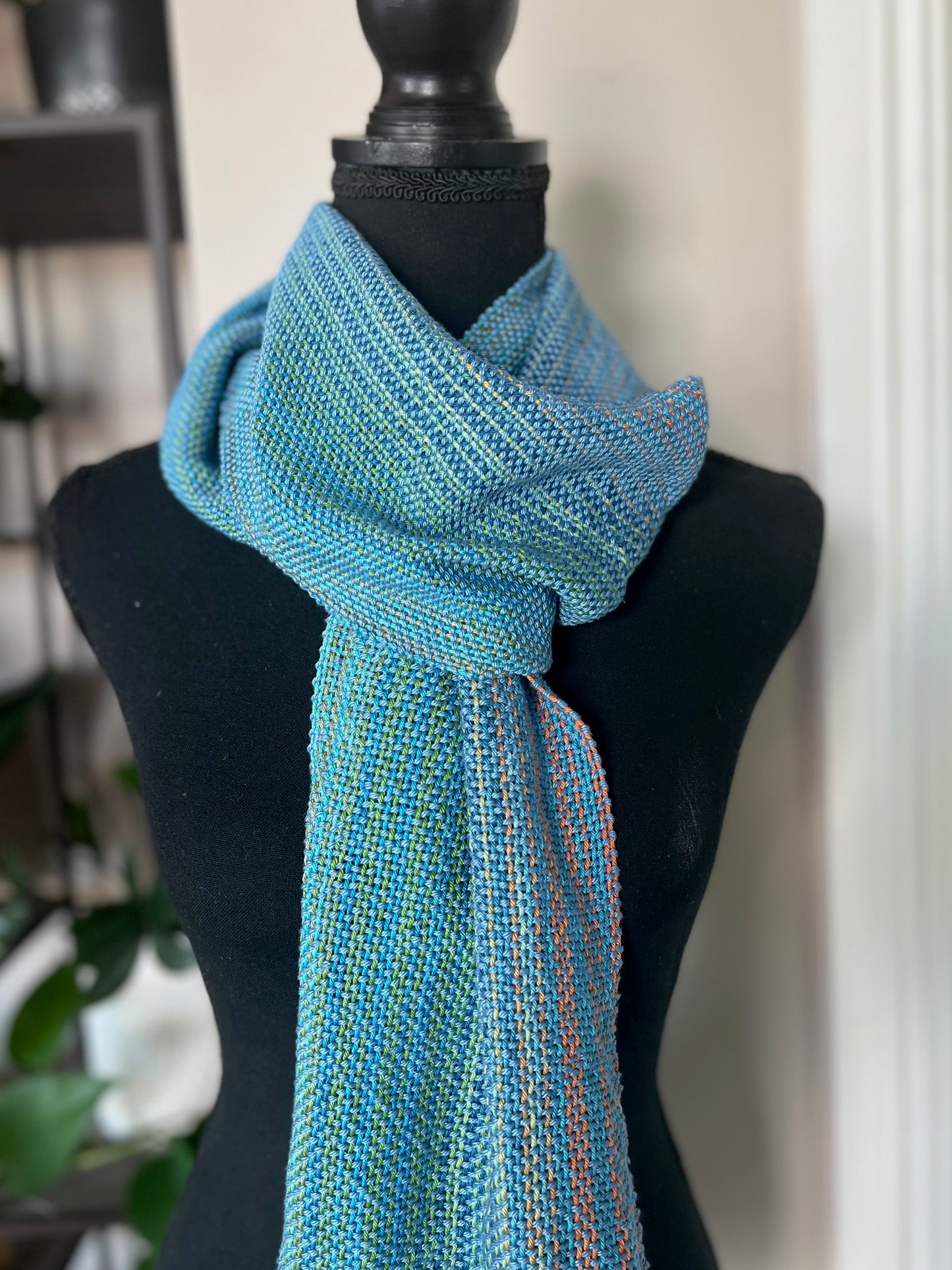 Summer Citrus Cotton Scarf