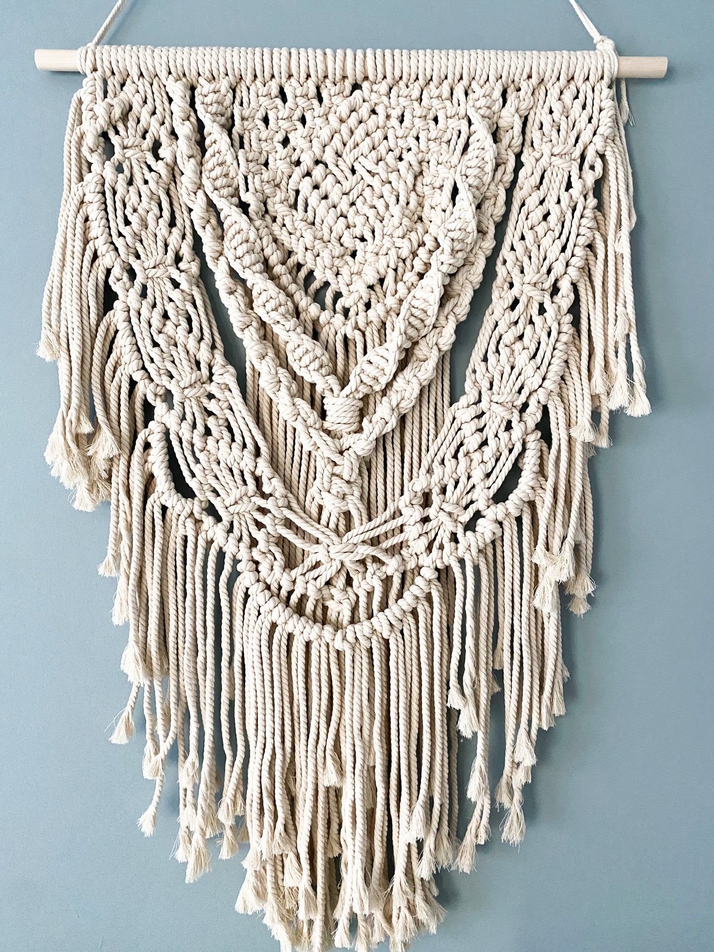 SASHA Large Layered Macrame