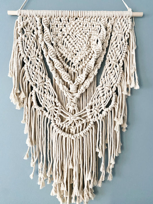 SASHA Large Layered Macrame