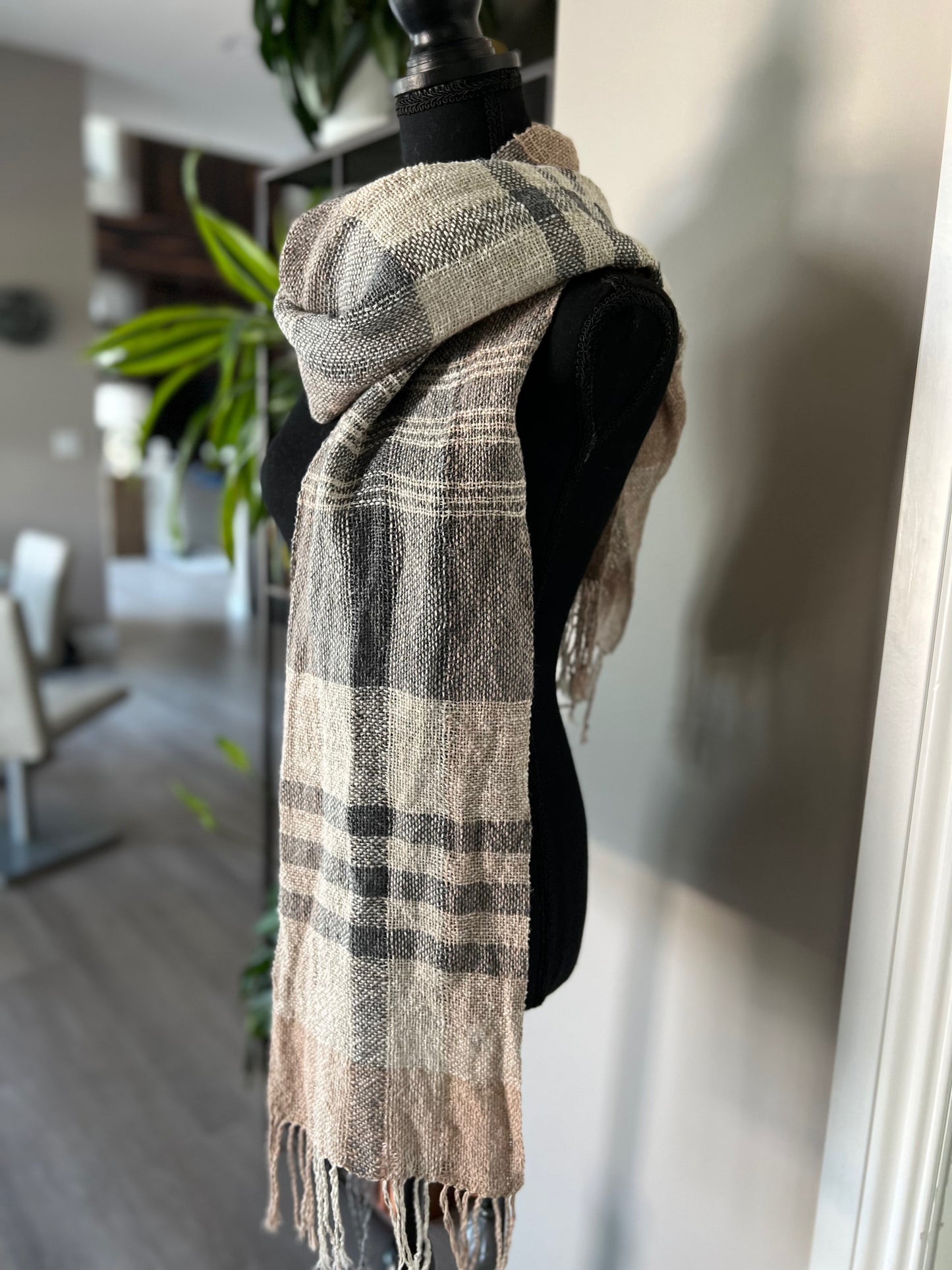 Beachcomber Plaid Scarf