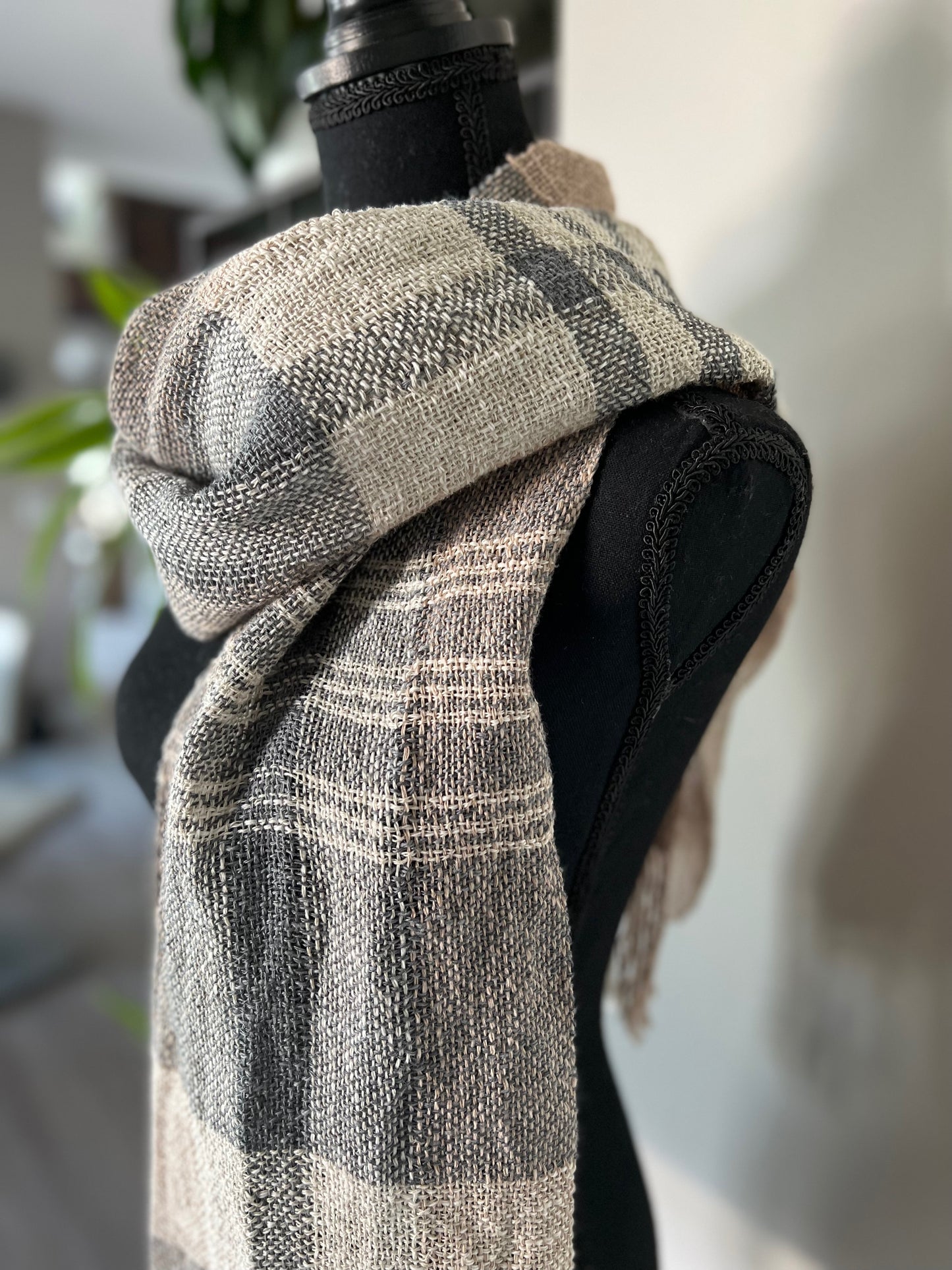 Beachcomber Plaid Scarf