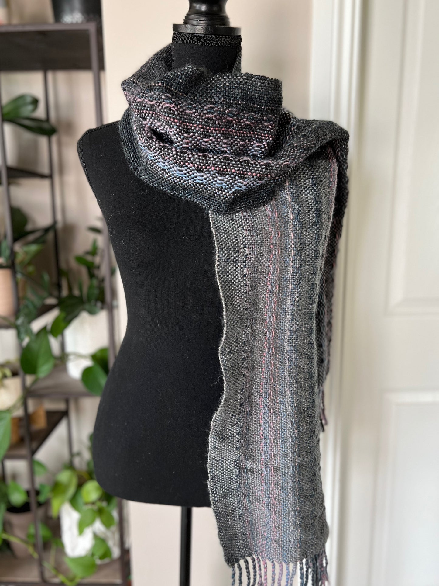 Skyline Charcoal Scarf