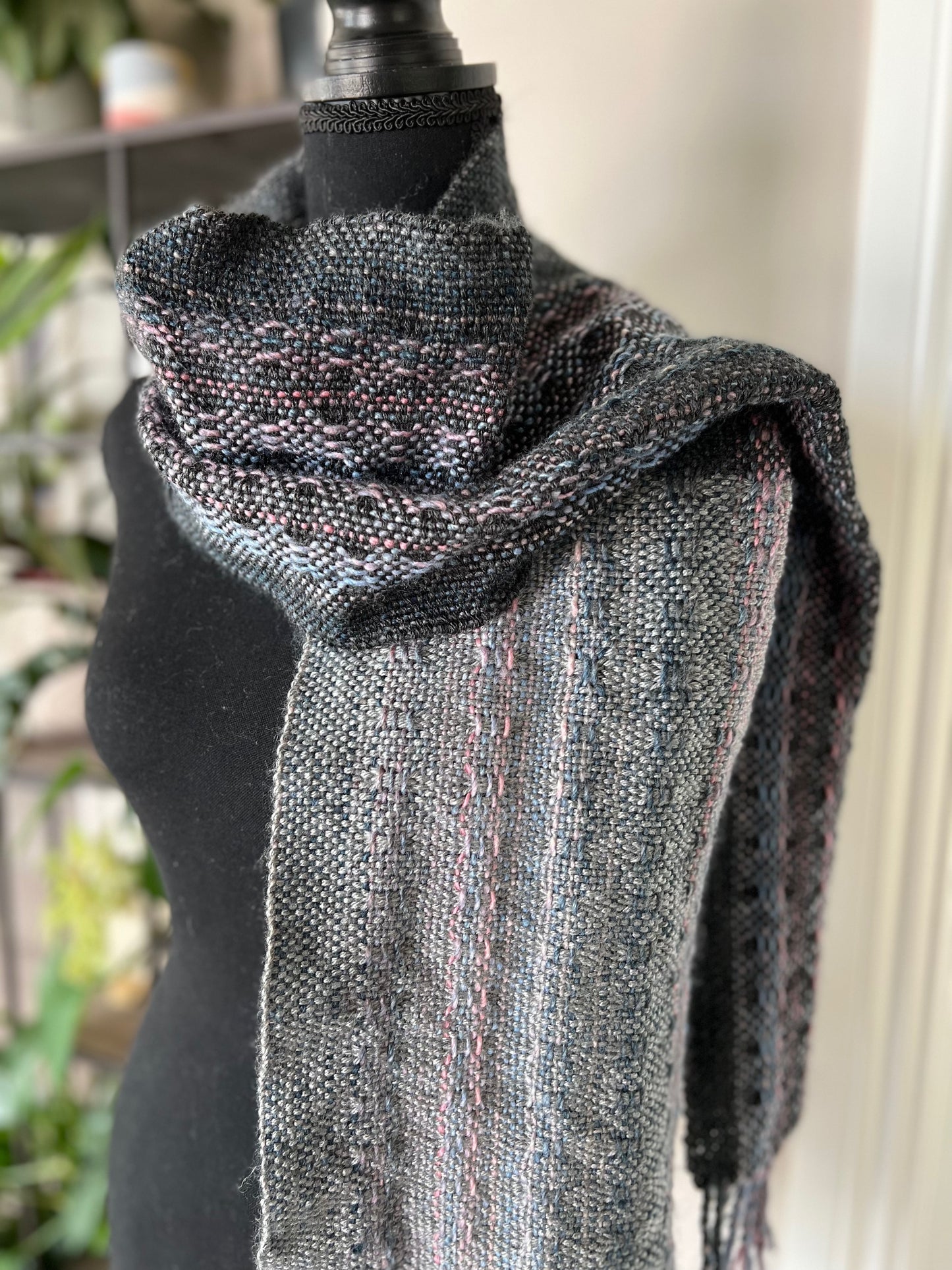 Skyline Charcoal Scarf