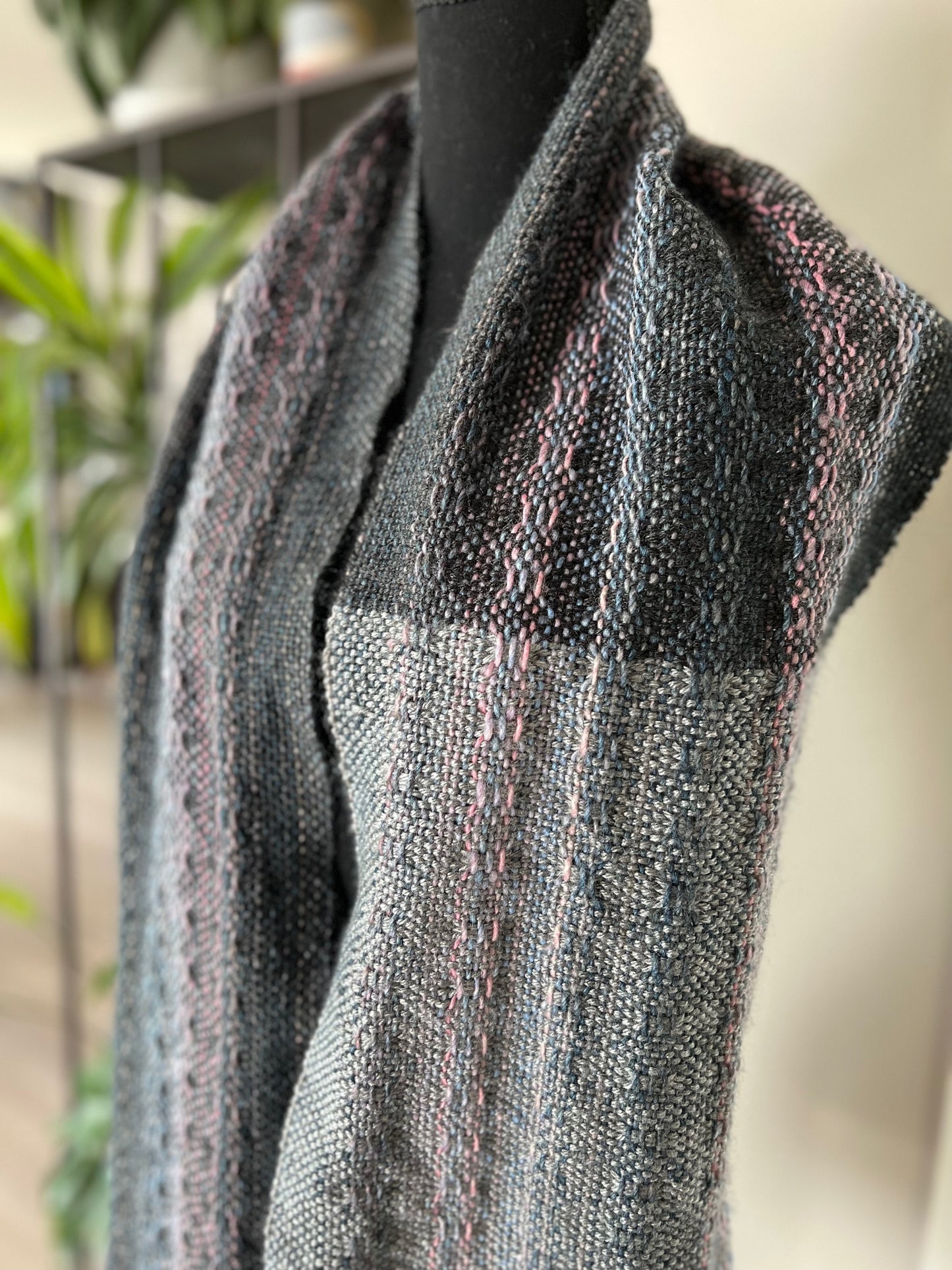 Skyline Charcoal Scarf