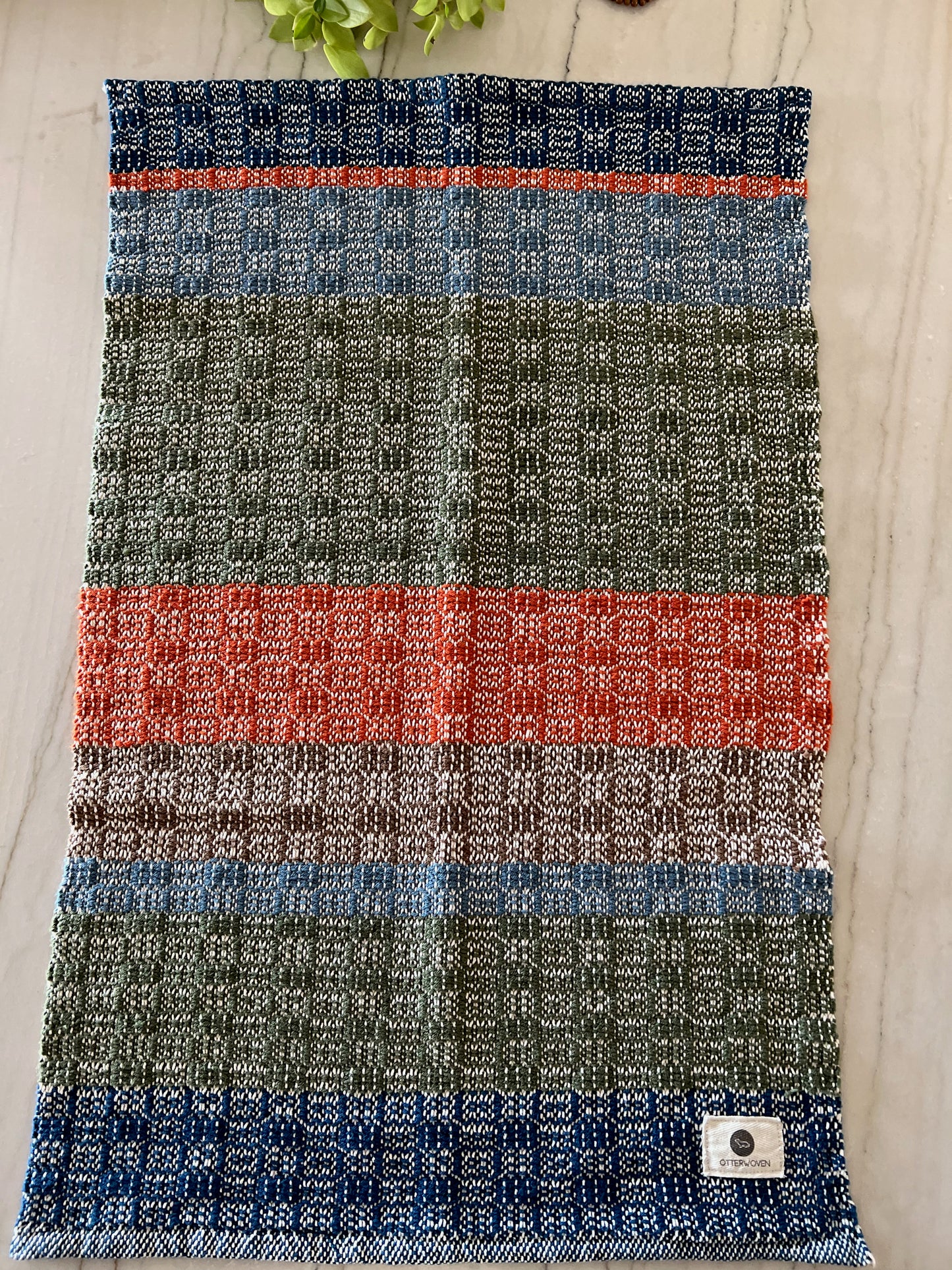 Retro Twill Striped Towels