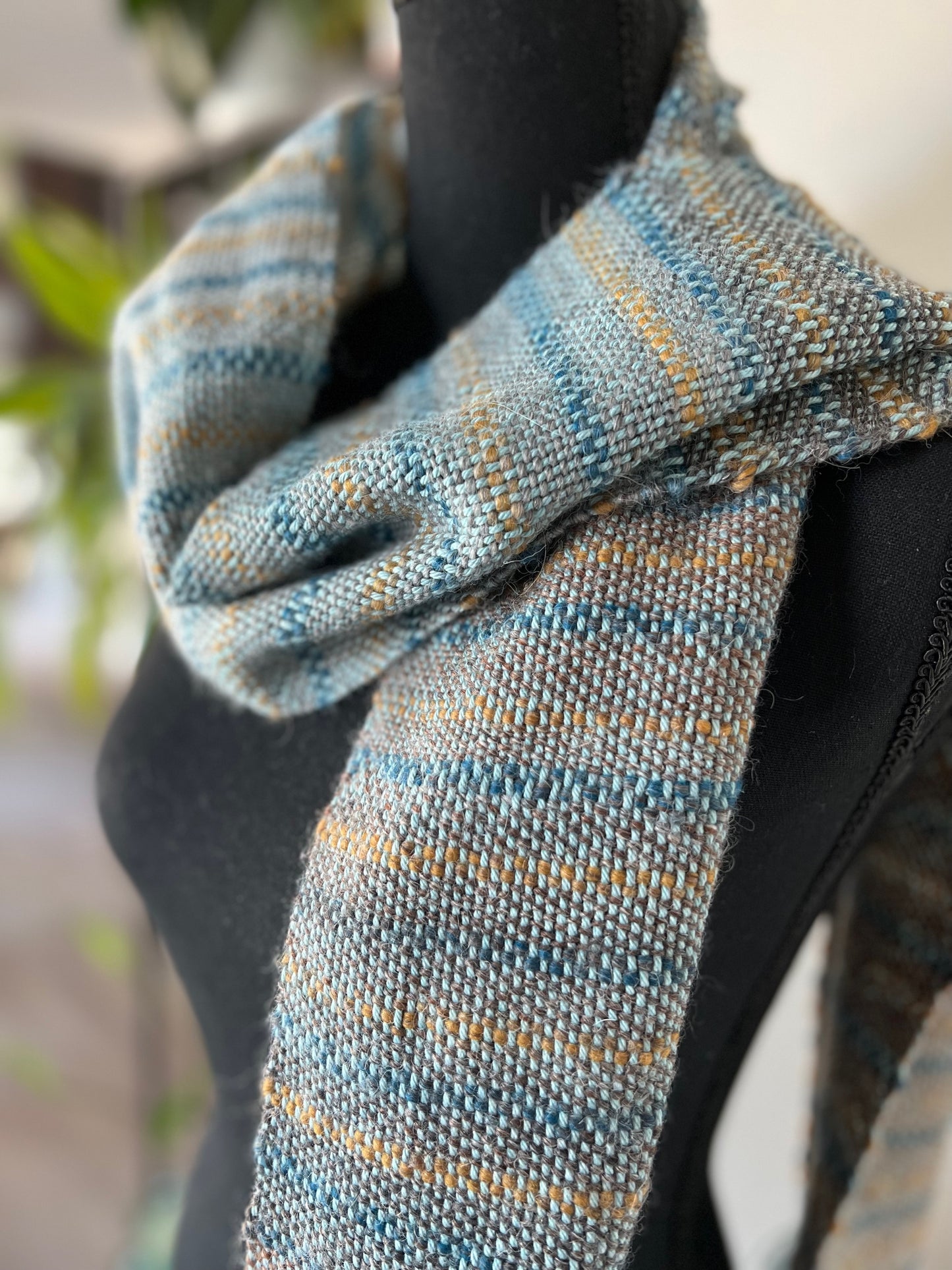 Bluebell Striped Scarf