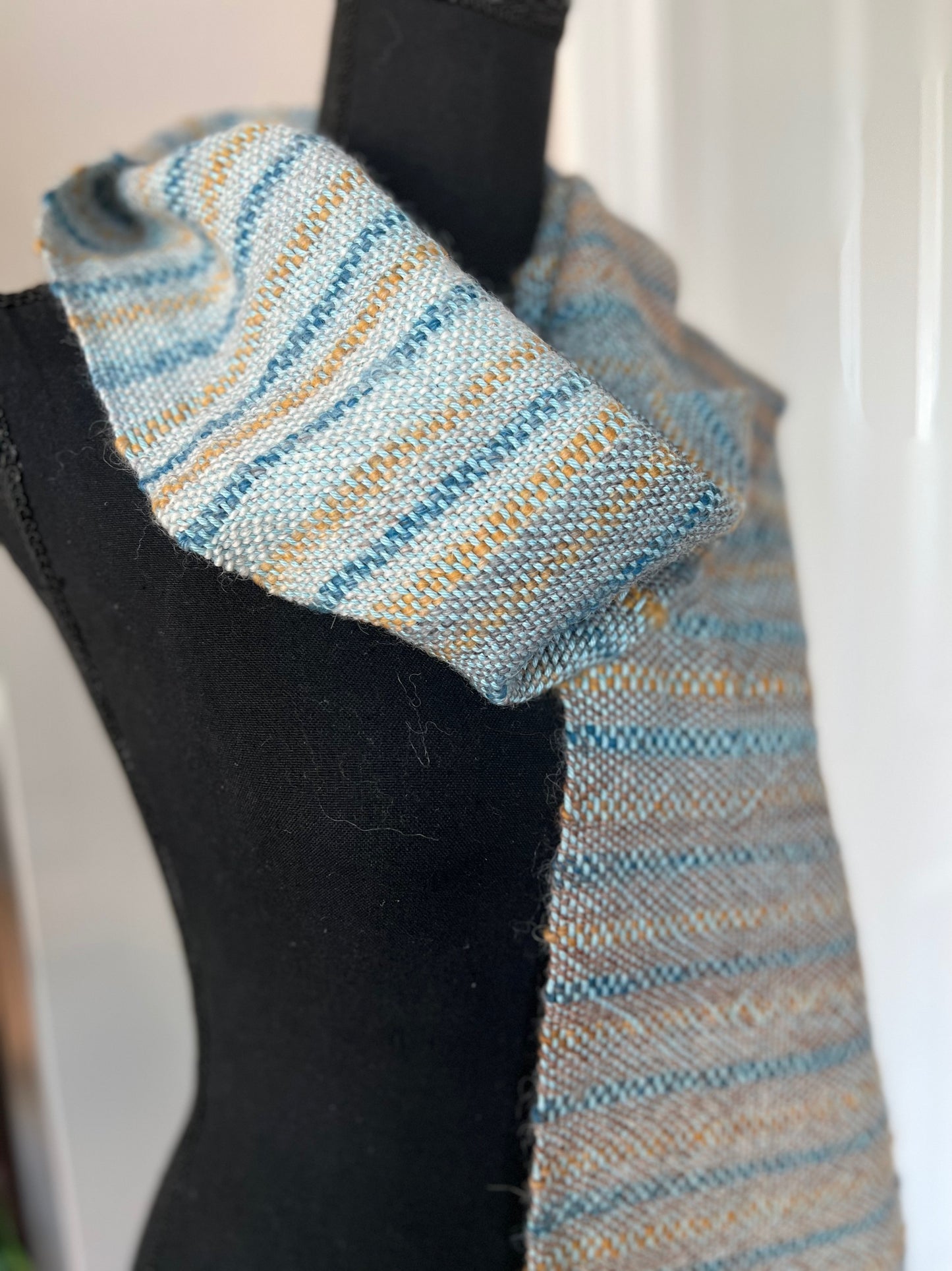 Bluebell Striped Scarf