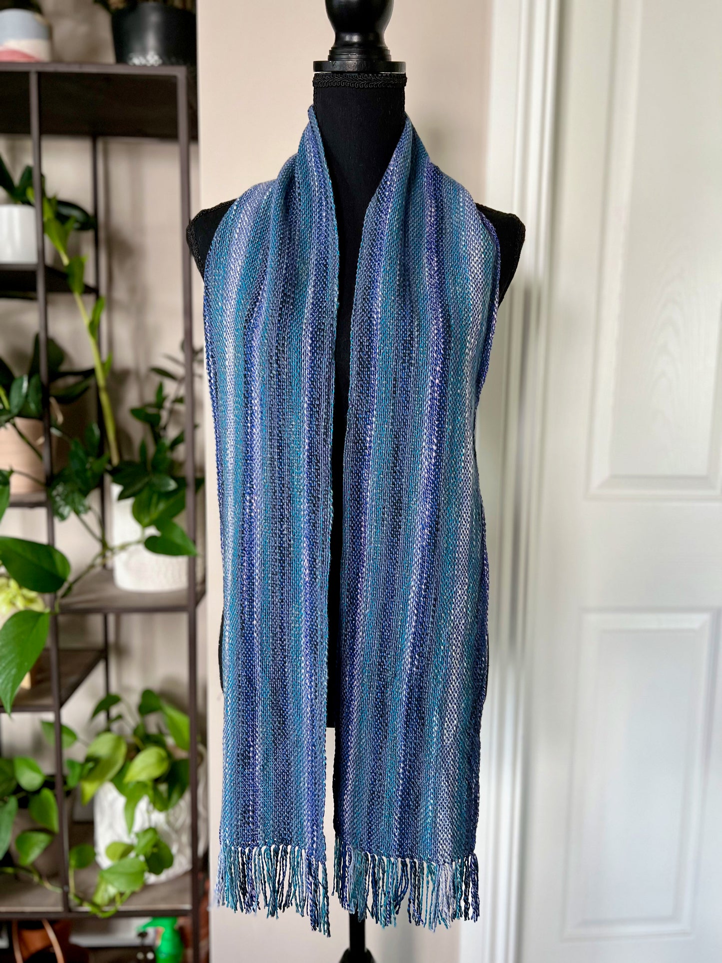 Inky Stripes Scarf