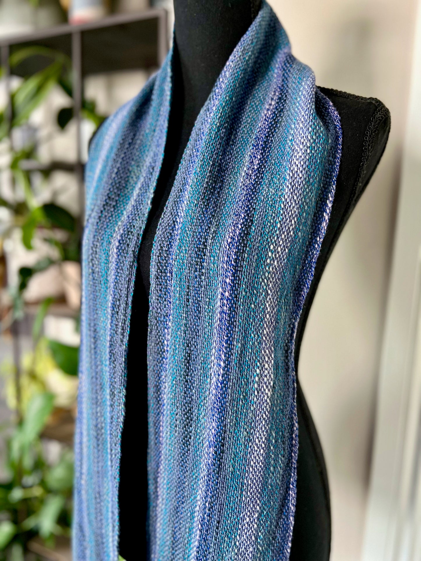 Inky Stripes Scarf