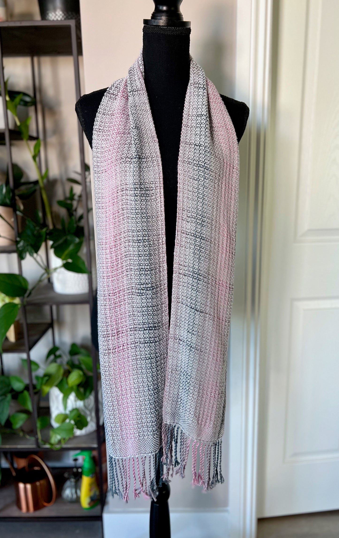 Pink Cloud Cotton/Bamboo Scarf