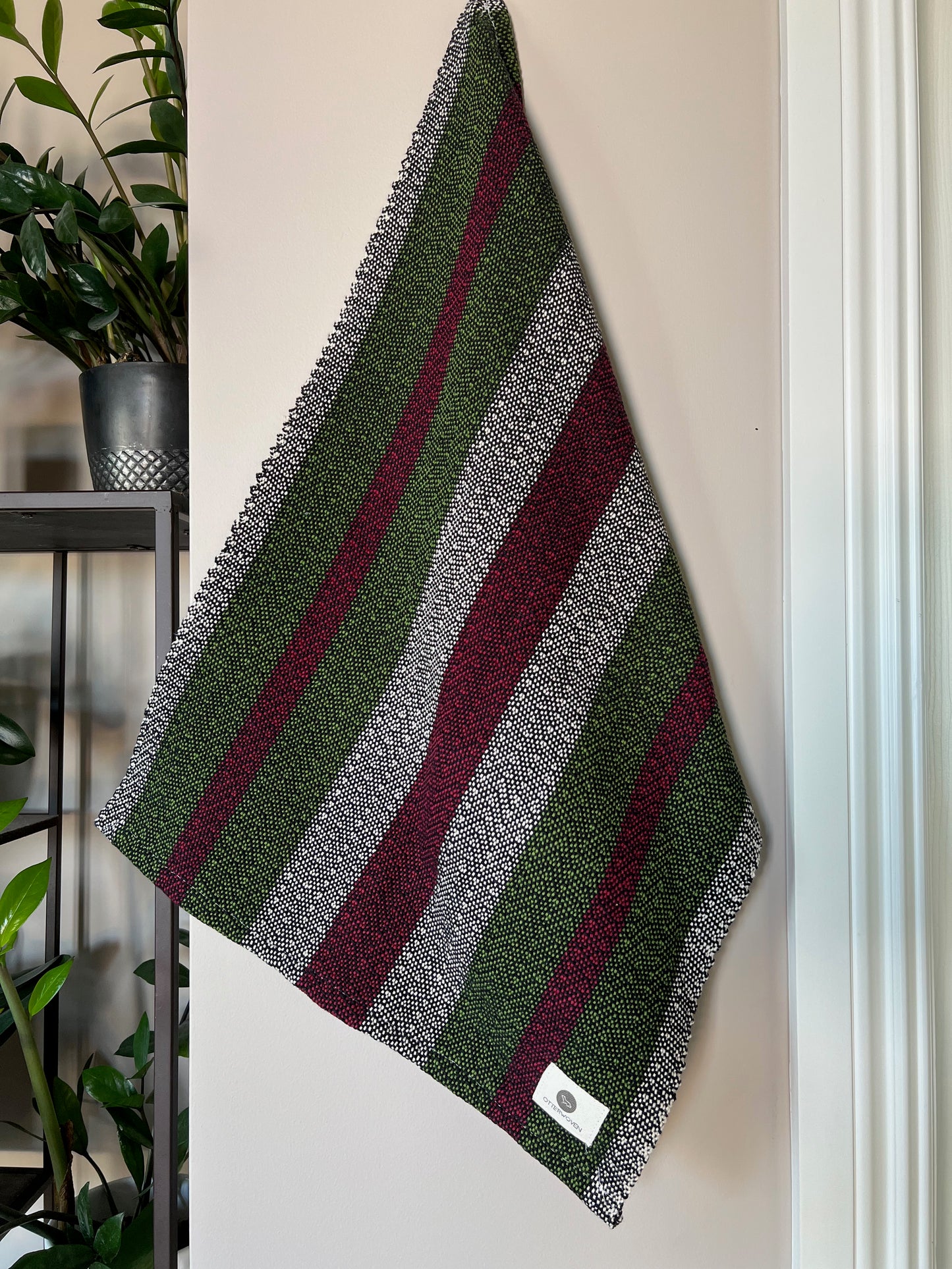 Christmas Twill Towels - Cranberry/Spruce