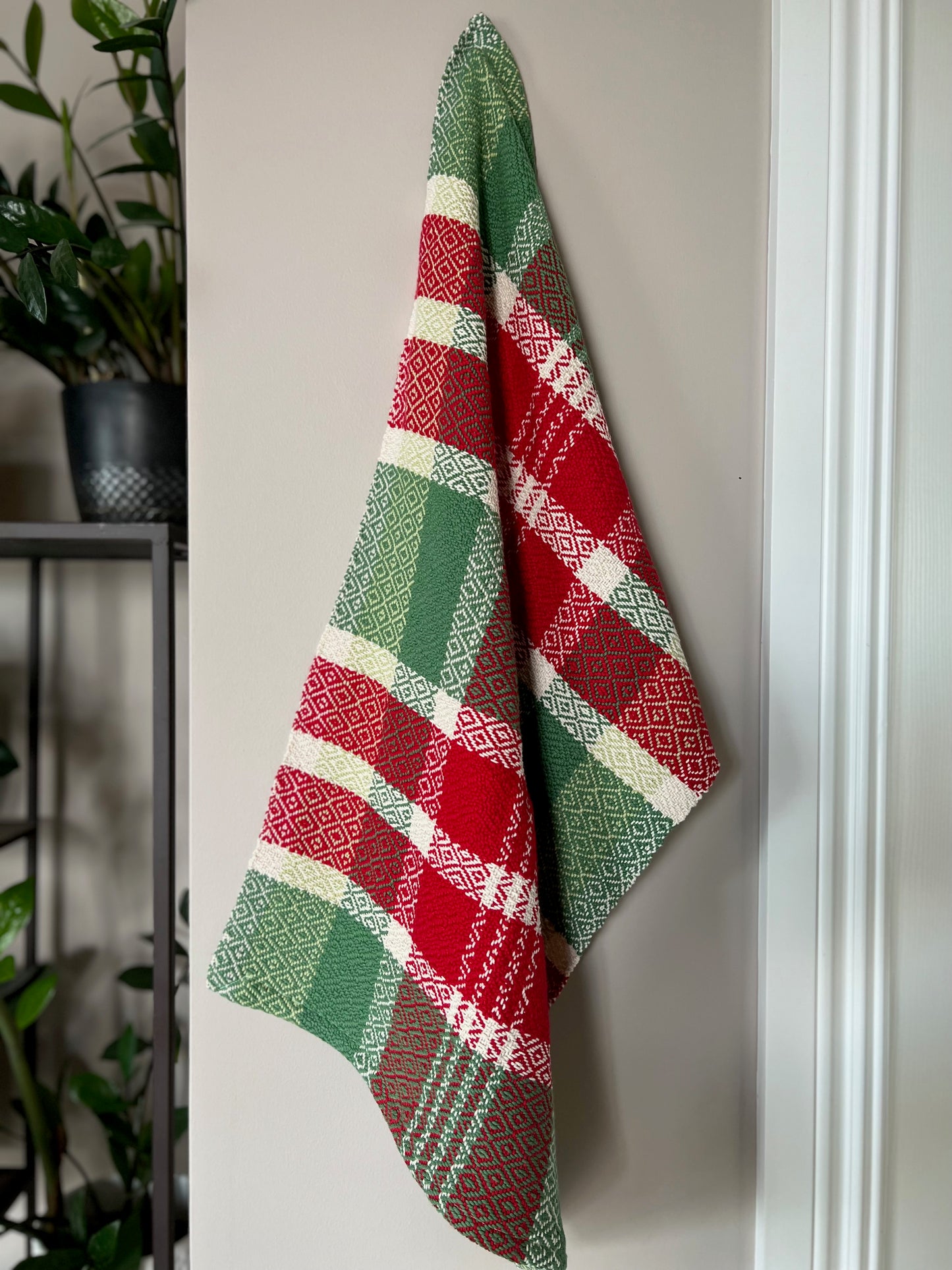 Christmas Twill Towels -  Classic Red & Green