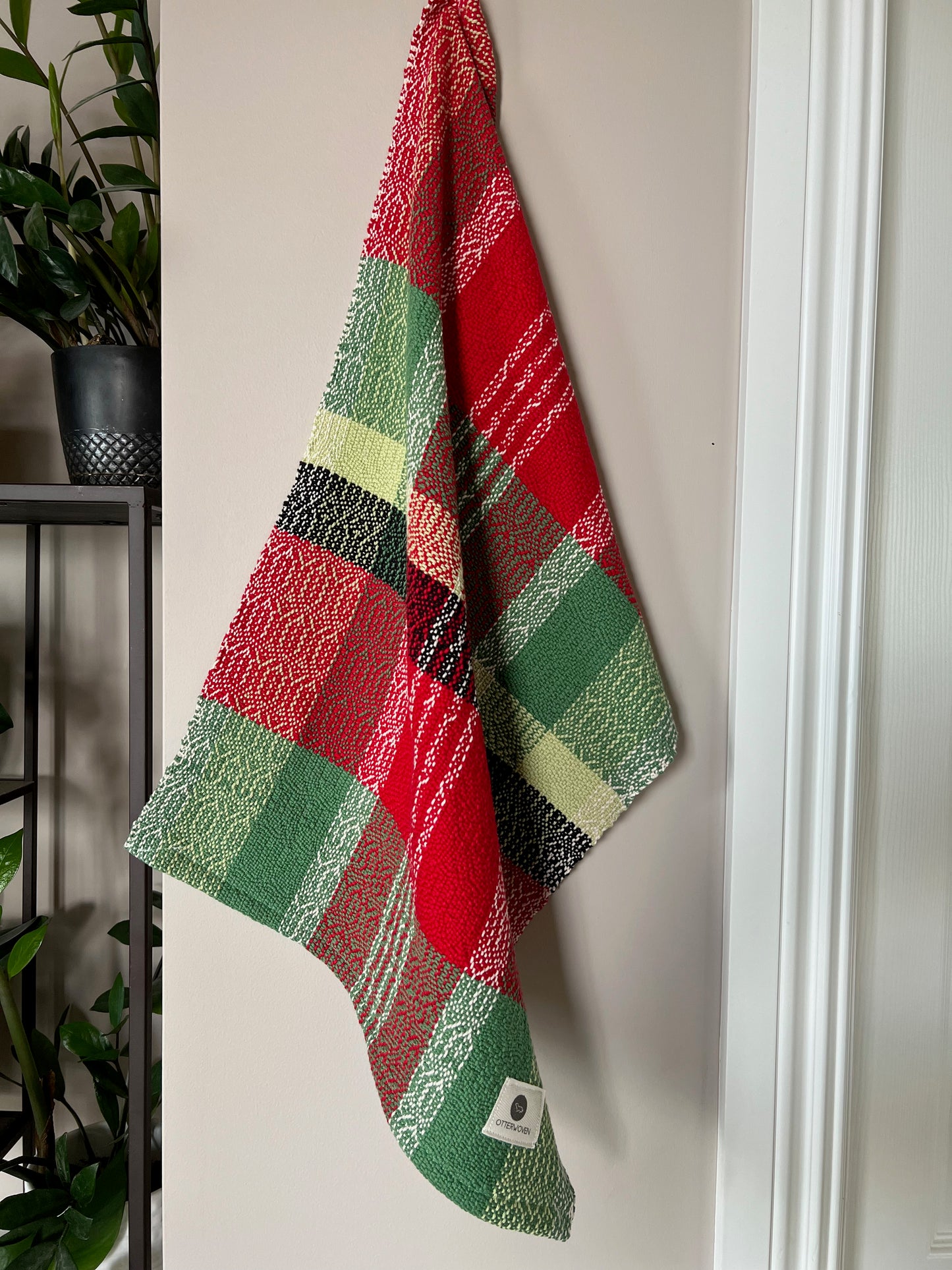 Christmas Twill Towels -  Classic Red & Green