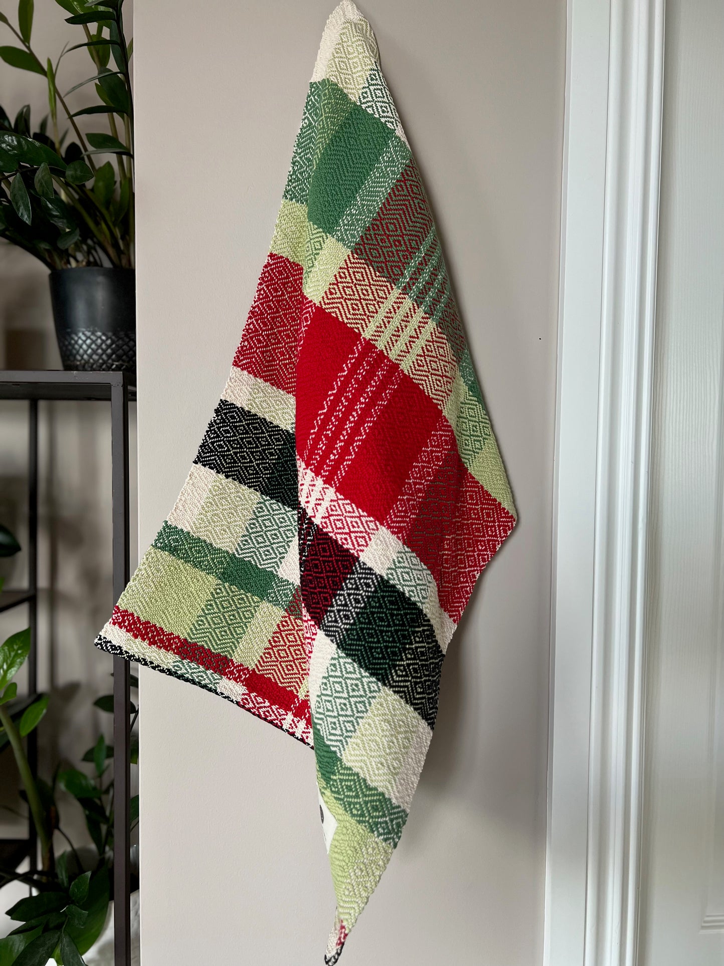 Christmas Twill Towels -  Classic Red & Green