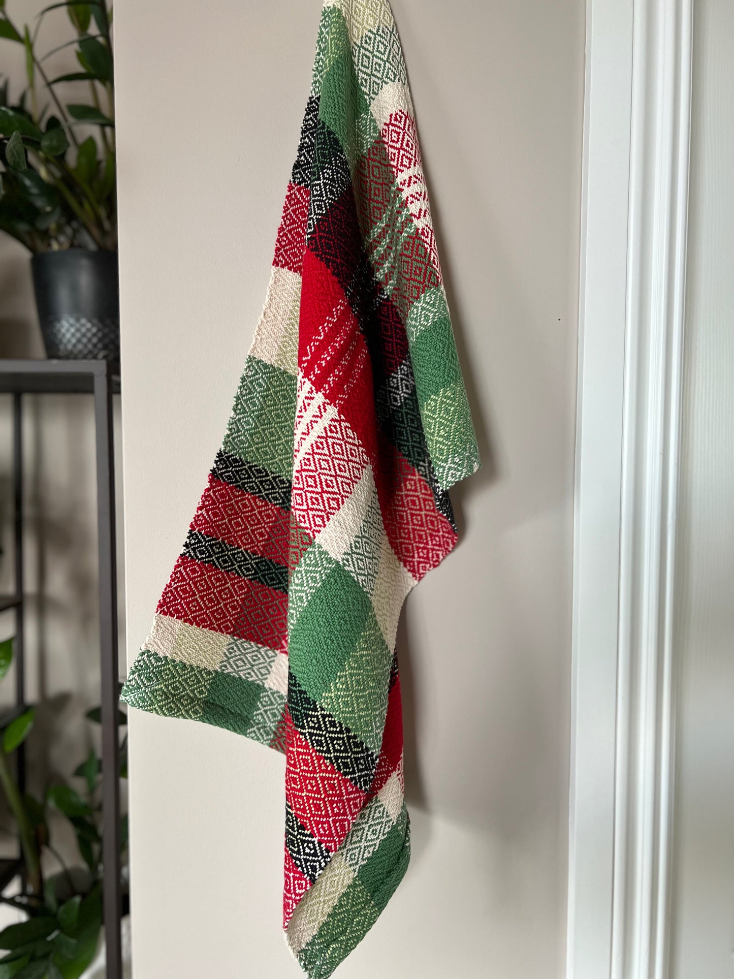 Christmas Twill Towels -  Classic Red & Green