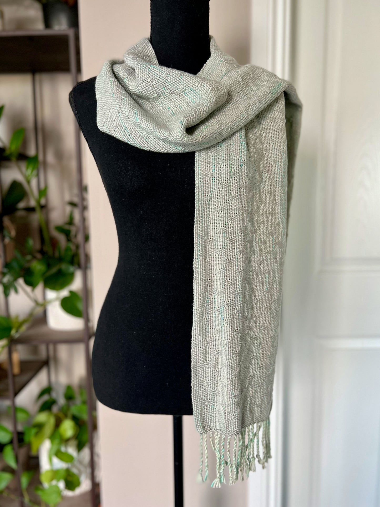 Sea Glass Hand-dyed Scarf