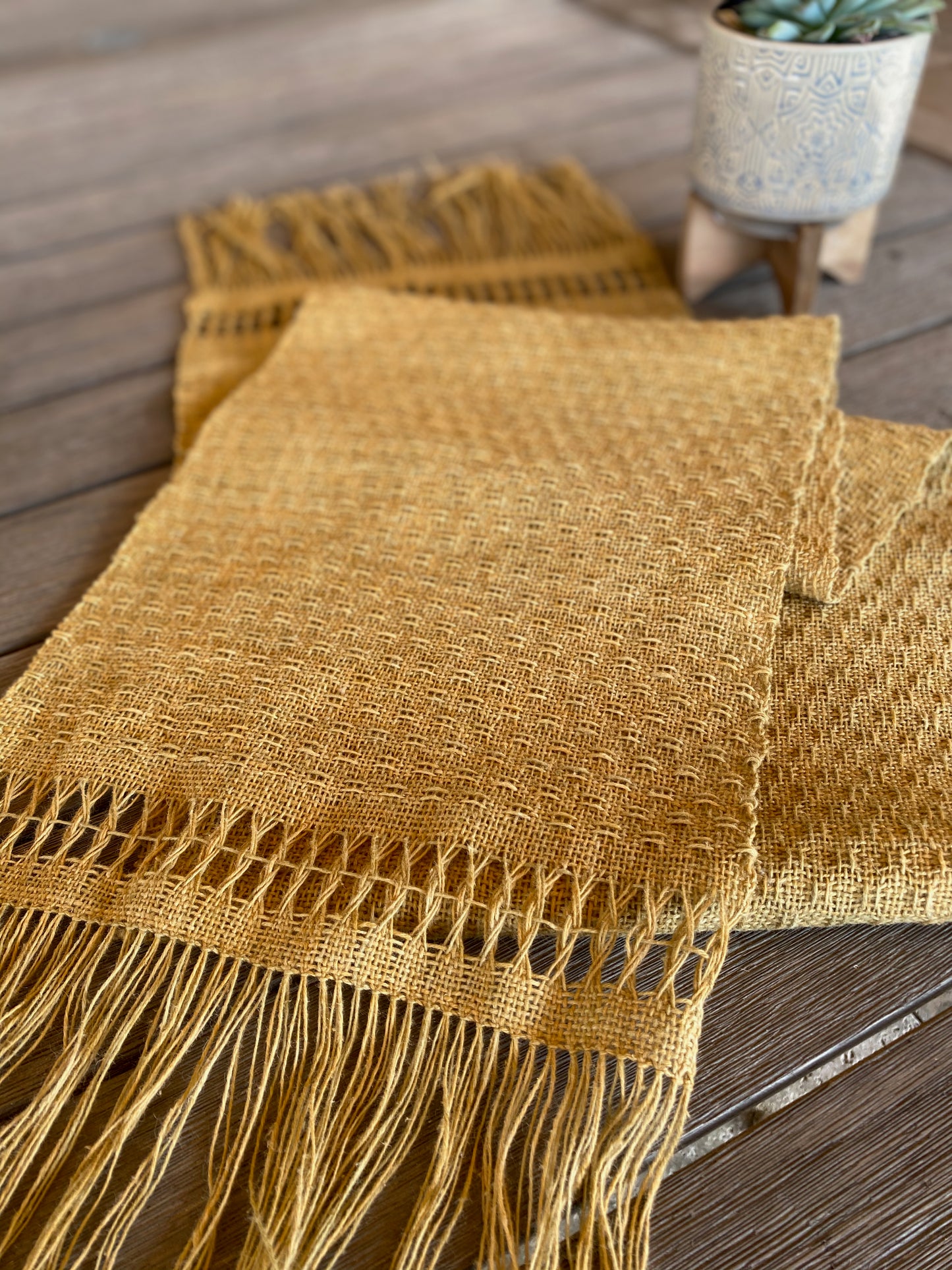 Huck Lace Table Runner