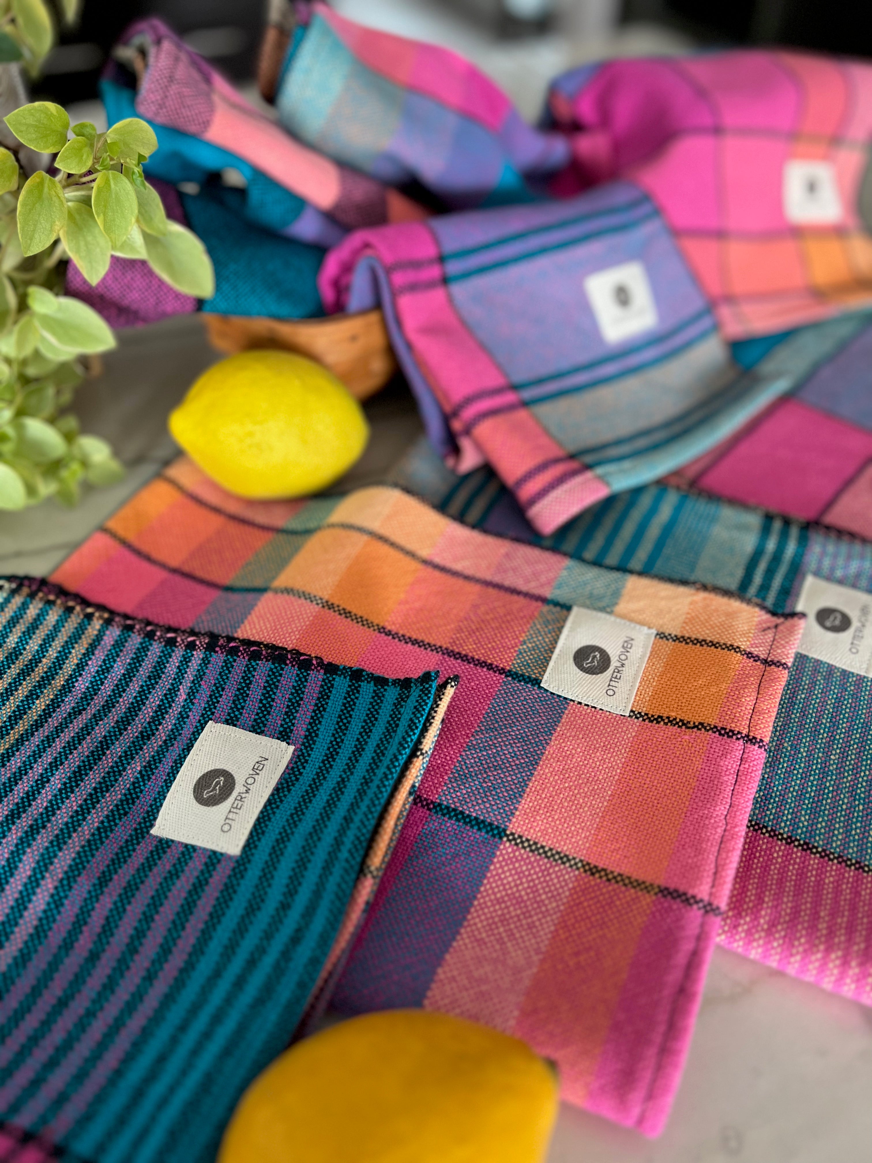 Bold & Beautiful Tea Towels OTTERWOVEN